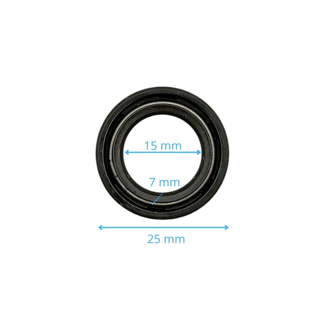 Reten 25x15x7mm bloque motor para la minicross RXT60